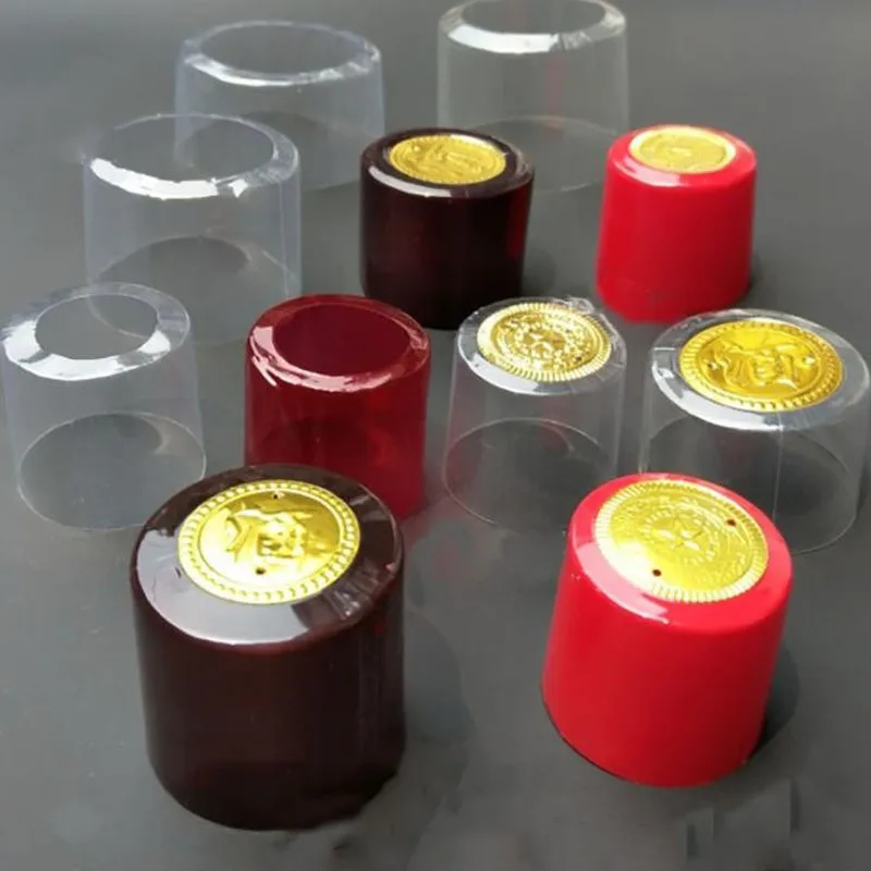 Wine Beer Liquor - 100X PVC butelka wina folia termokurczliwa