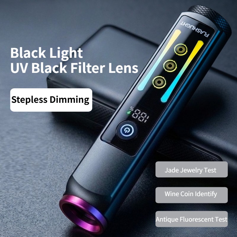 Wine & Beer Emporium - Latarka LED 365nm o dużej mocy,