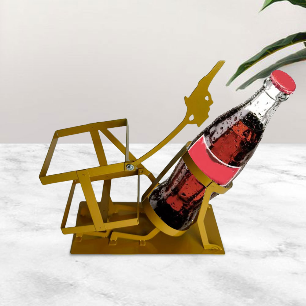 Whisky Beer And Wine - Stojak na napoje w stylu steampunk,
