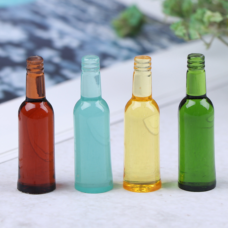 Wine In Beer - 6 szt. Miniaturowe butelki piwa, wina