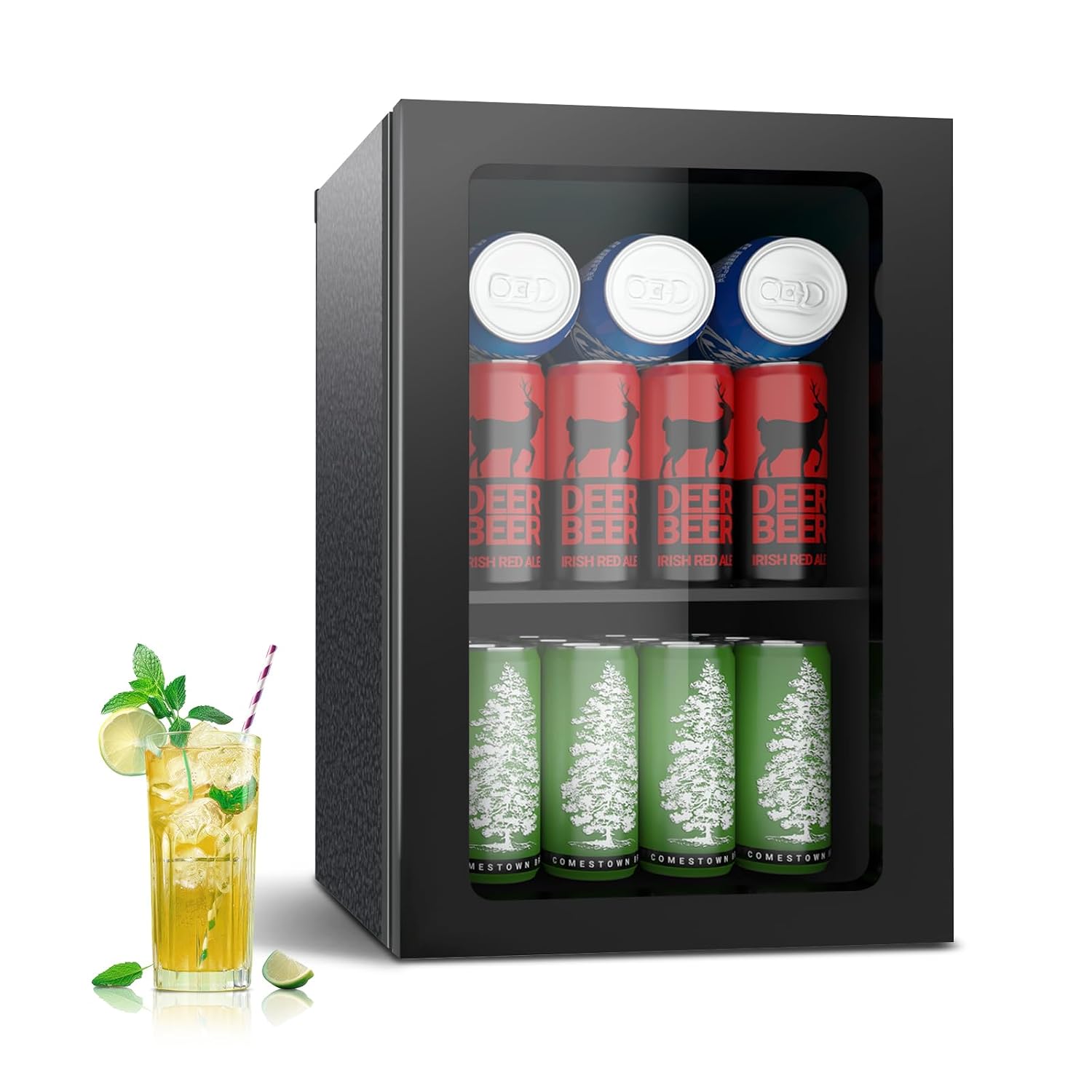 Wine Beer Fridge Small - Chłodziarka do napojów, mini lodówka na