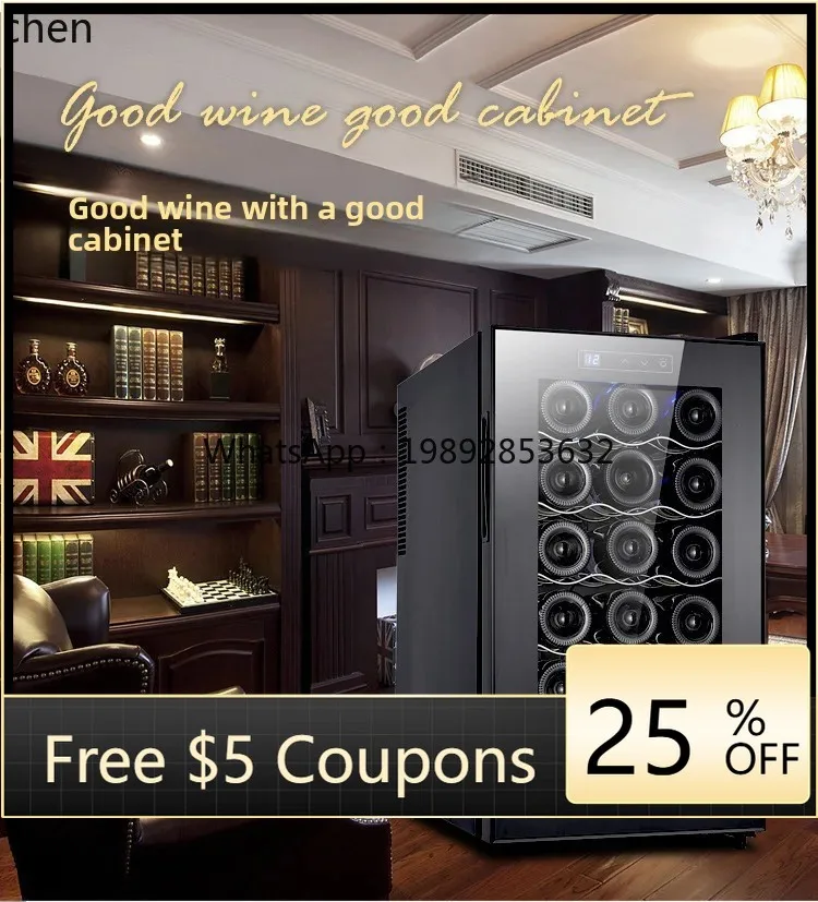 Wine & Beer Shop Photos - Chłodziarka do wina CC26, 18-pojemnikowa, do