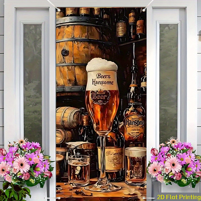 Wine Beer House - 1 sztuka płaskiego billboardu 2D -