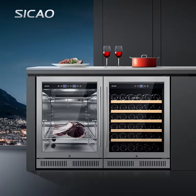 Wine Beer Fridge Under Counter - Chłodziarka do dry agingu pod blatem,
