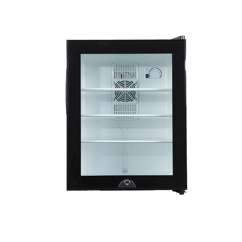 Wine Beer Fridge Small - Mini lodówka chłodziarka 40L z szklaną