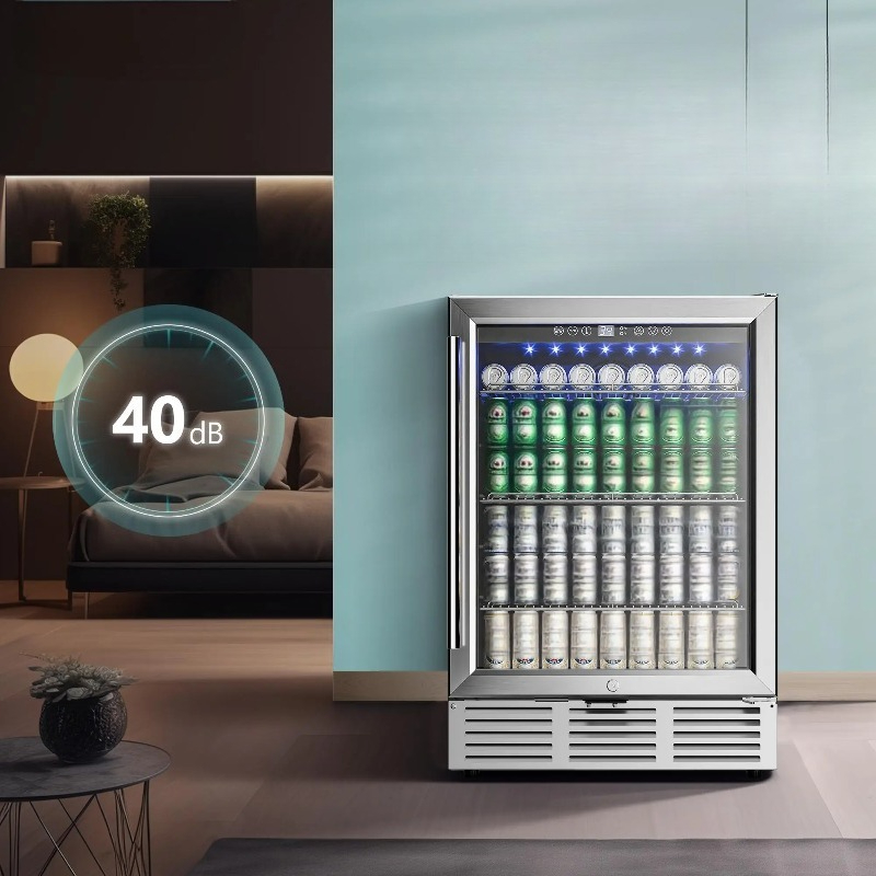 Lodówka do napojów 24 cale, na – Wine Beer Fridge Under Counter recenzja i cena