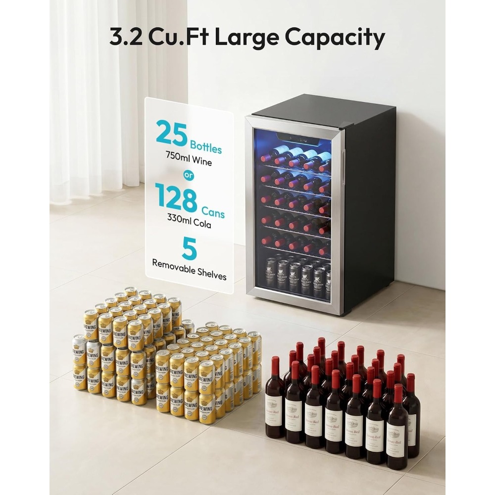 Miniaturowa lodówka na napoje  – Wine Beer Fridge Small recenzja i cena