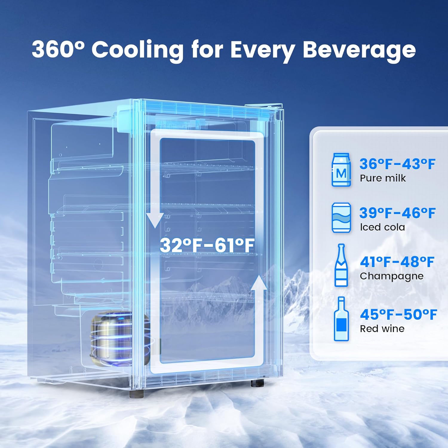 Lodówka na napoje o pojemności – Wine Beer Fridge Small recenzja i cena