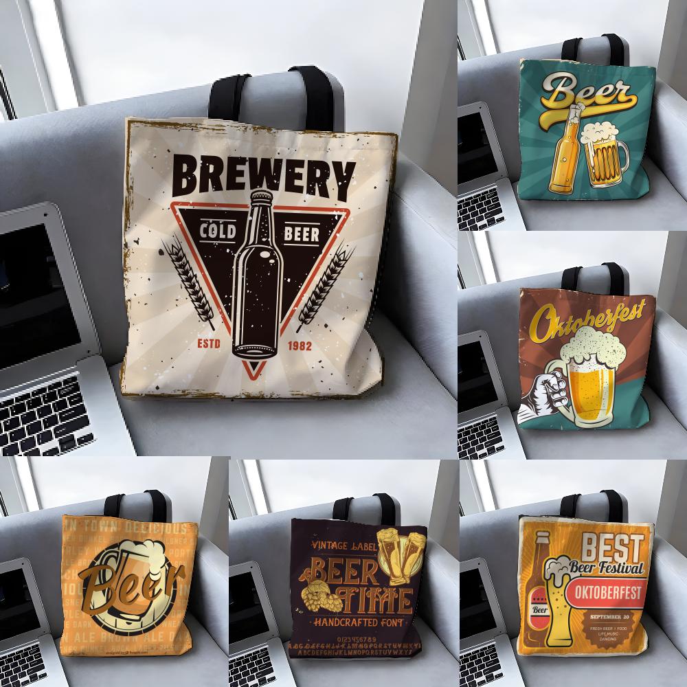 Torby na zakupy, płócienne tor – Beer Wine Grocery recenzja i cena