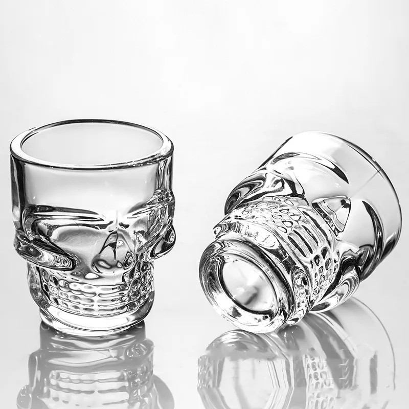 1/2Pcs Szklany kubek z czaszką – Whisky Beer And Wine recenzja i cena