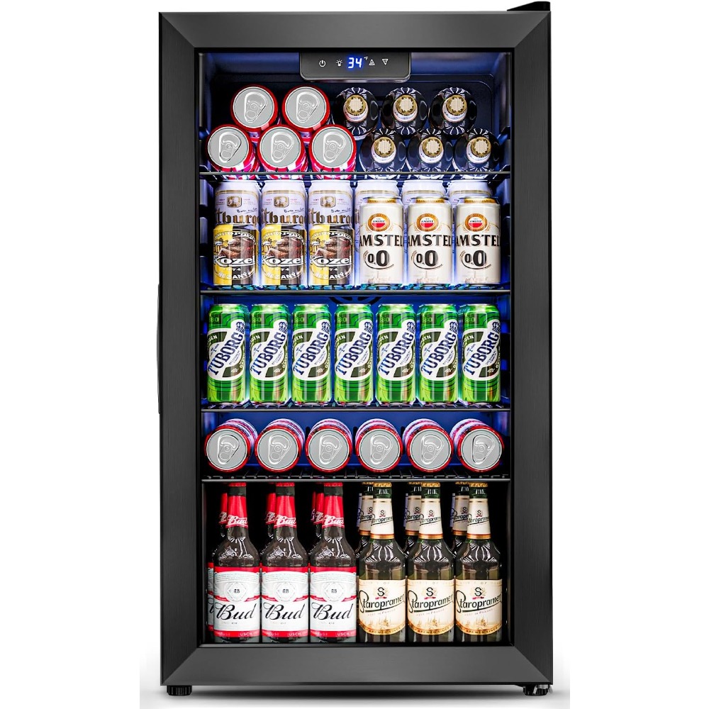 Mini lodówka z szklanymi drzwi – Wine Beer Fridge Small recenzja i cena