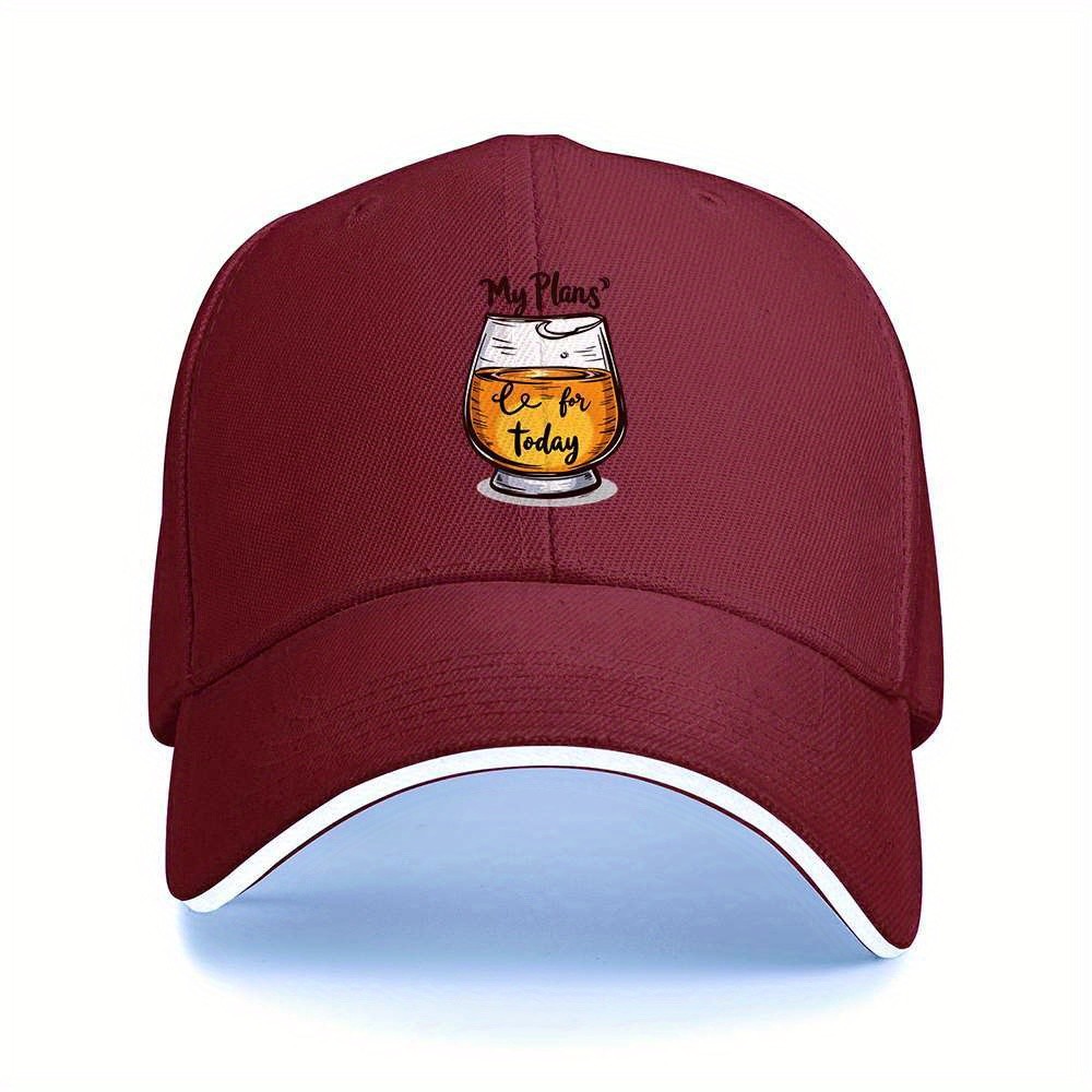 Czapka z daszkiem My Plans Bee – Beer And Wine Quote recenzja i cena