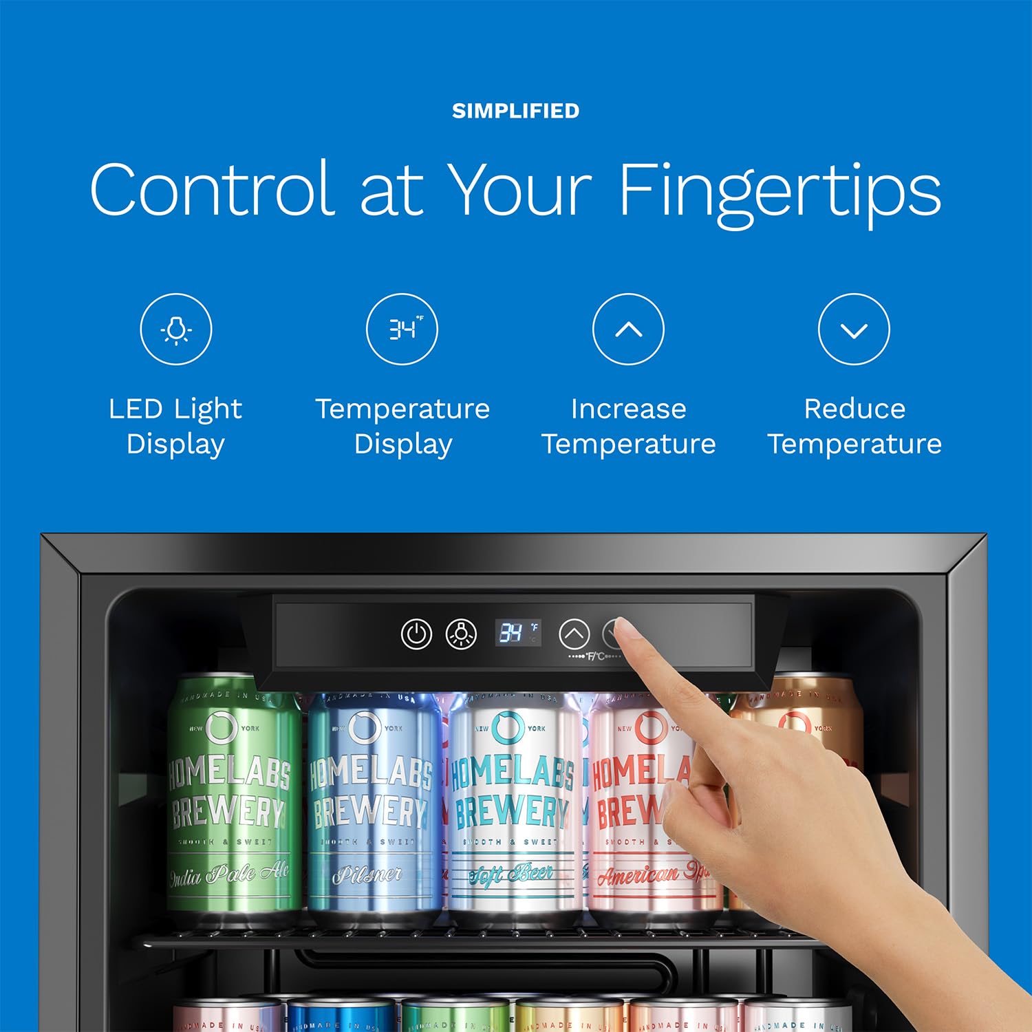 Lodówka i chłodziarka do napoj – Wine Beer Fridge Small recenzja i cena