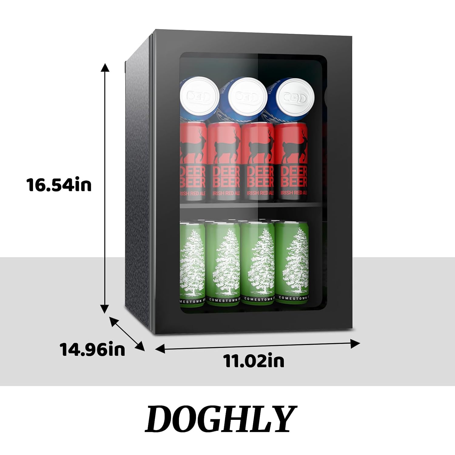 Chłodziarka do napojów, mini l – Wine Beer Fridge Small recenzja i cena