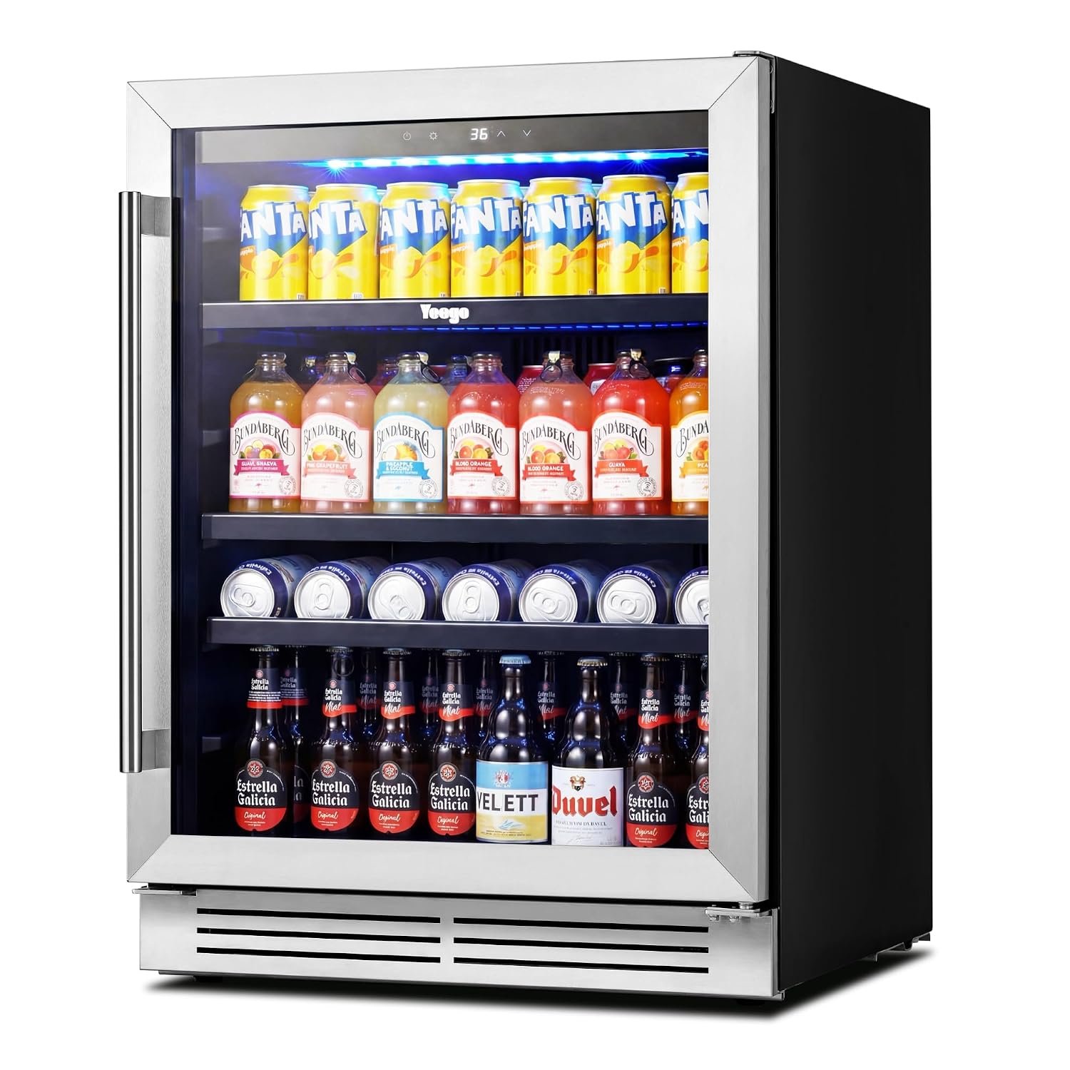 24-calowy chłodziarko-świąca d – Wine Beer Fridge Under Counter recenzja i cena