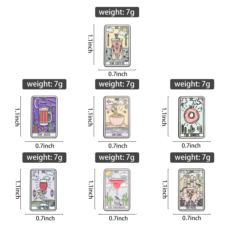 Jedzenie Tarot emaliowane szpi – Wine Beer Pizza recenzja i cena