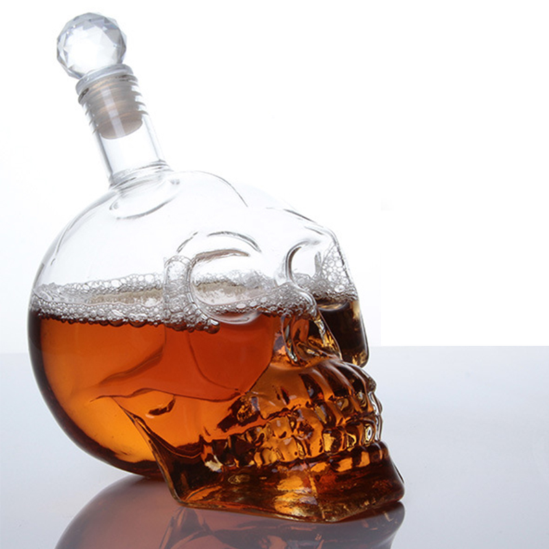 Kreatywna karafka z czaszką bu – Whisky Beer And Wine recenzja i cena