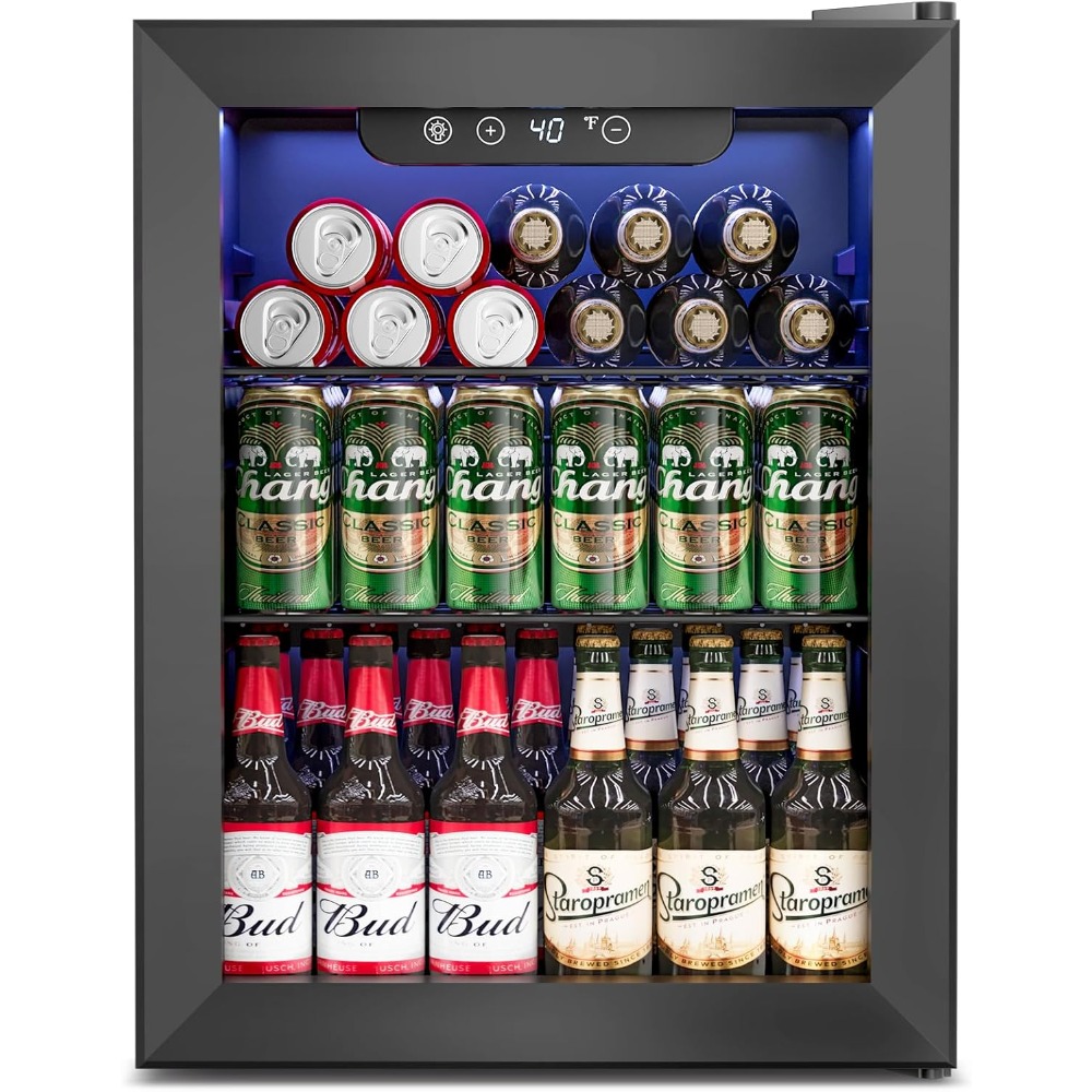 Minilodówka 1.7 Cu.Ft z szklan – Wine Beer Fridge Small recenzja i cena