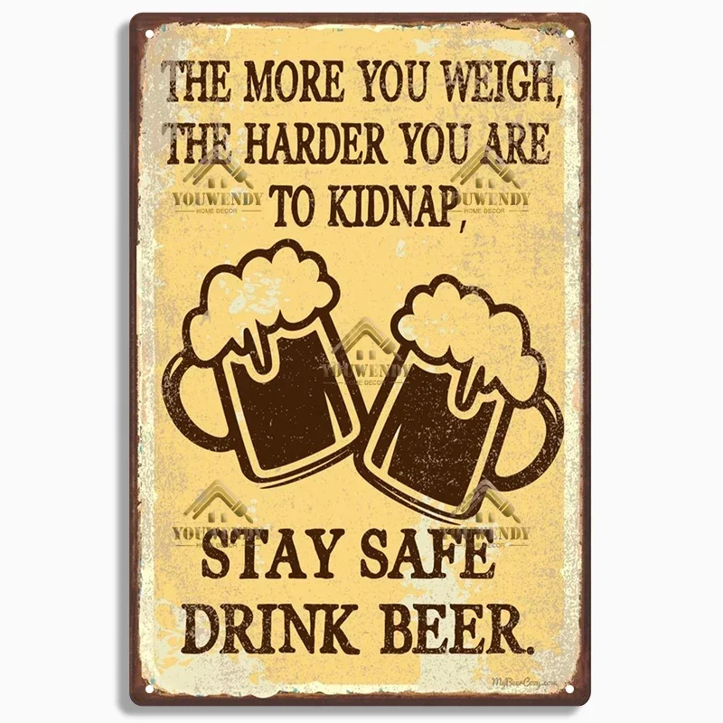 Tabliczka Bar Pub Zabawne Cyta – Beer And Wine Quote recenzja i cena