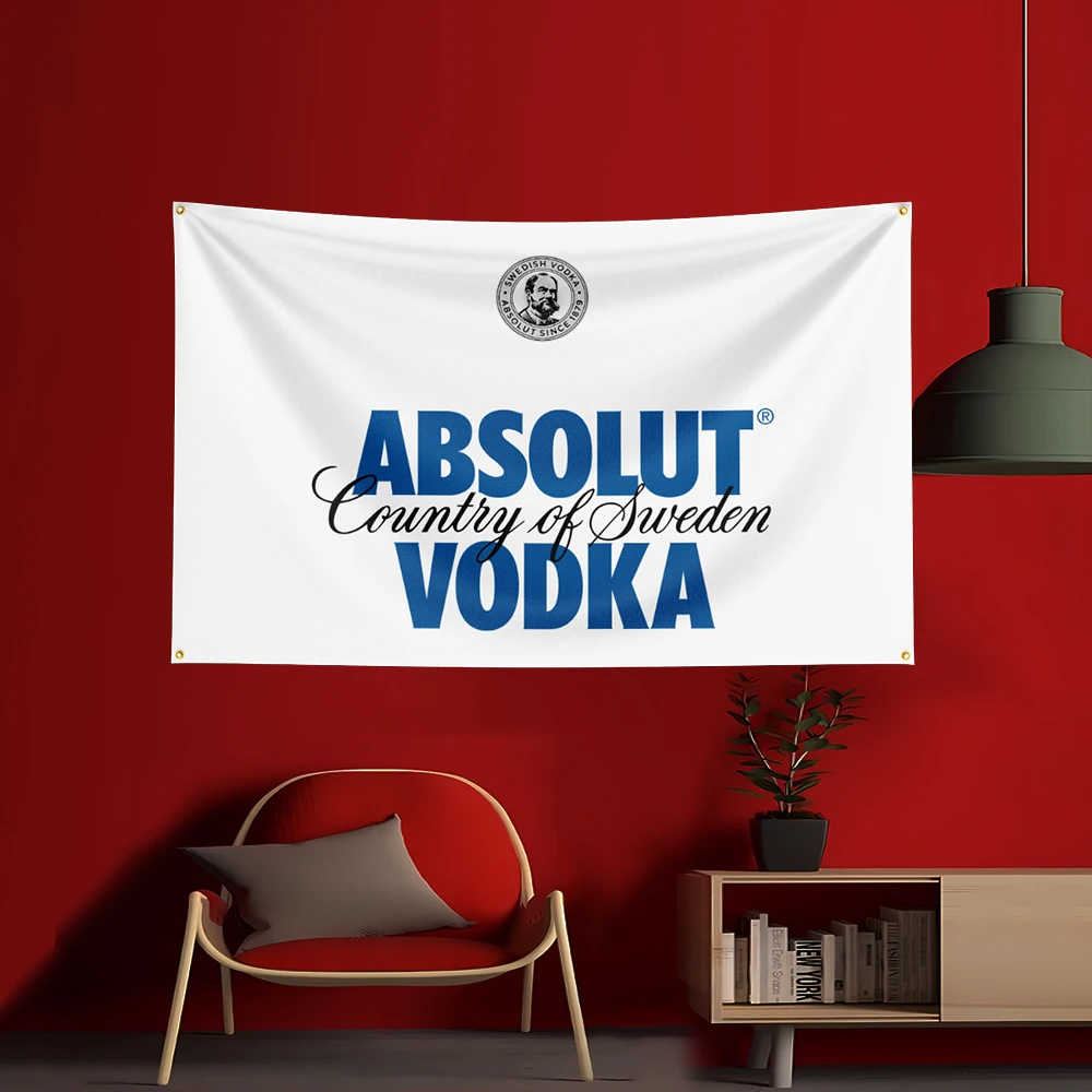 90X150CM A-Absolut Vodkas Flag – Wine Beer Garden recenzja i cena