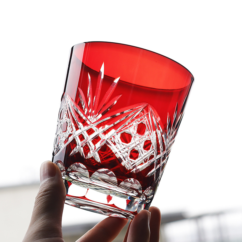 Czerwony Edo kryształowy szkla – Whisky Beer And Wine recenzja i cena