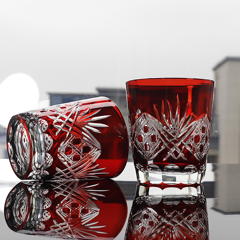 Czerwony Edo kryształowy szkla – Whisky Beer And Wine recenzja i cena