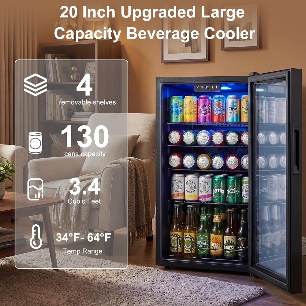 Miniaturowa lodówka na napoje  – Wine Beer Fridge Small recenzja i cena