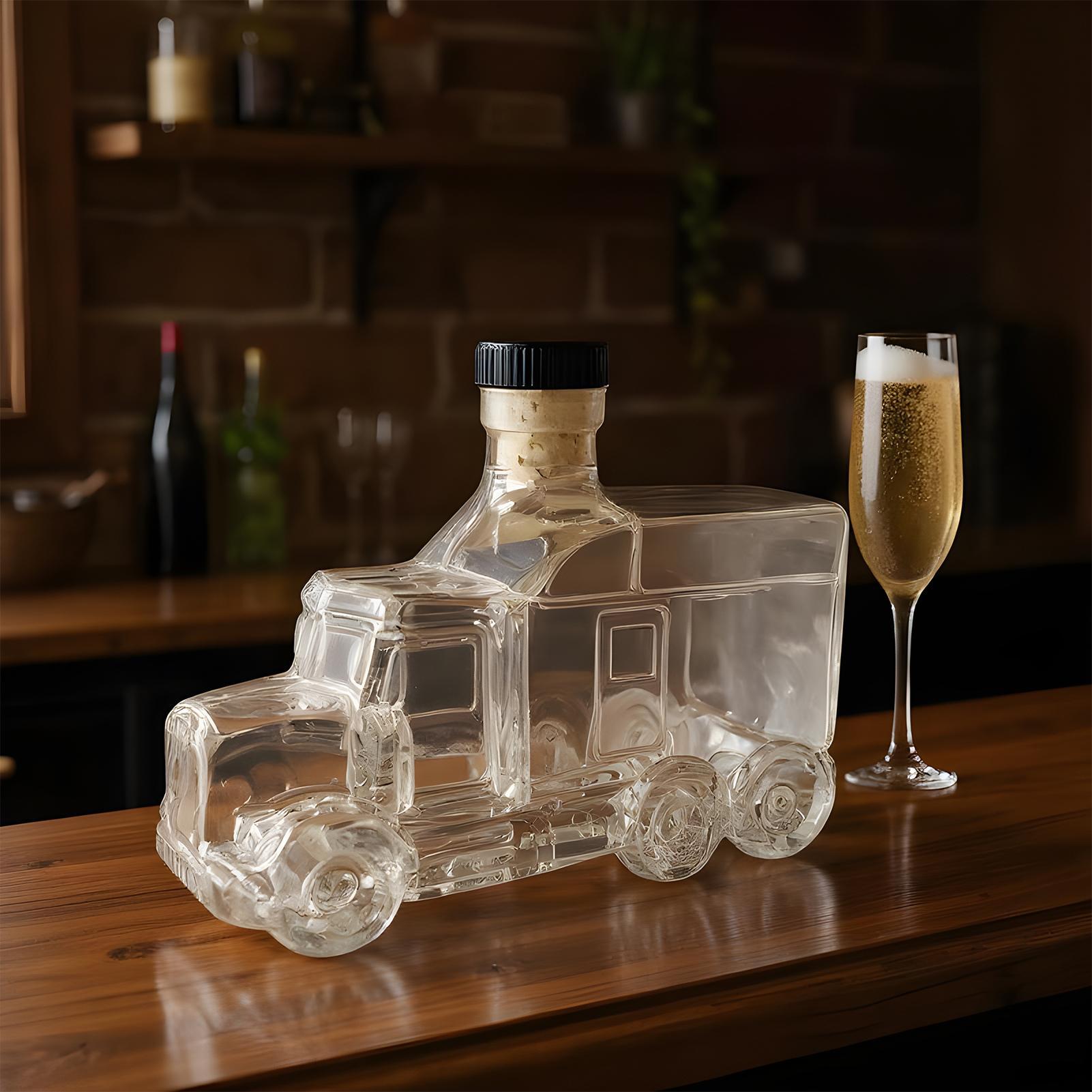 Dekoracyjna butelka karafka 37 – Wine Beer Liquor recenzja i cena