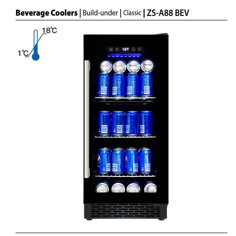 Mała lodówka barowa, lodówki n – Wine Beer Fridge Small recenzja i cena