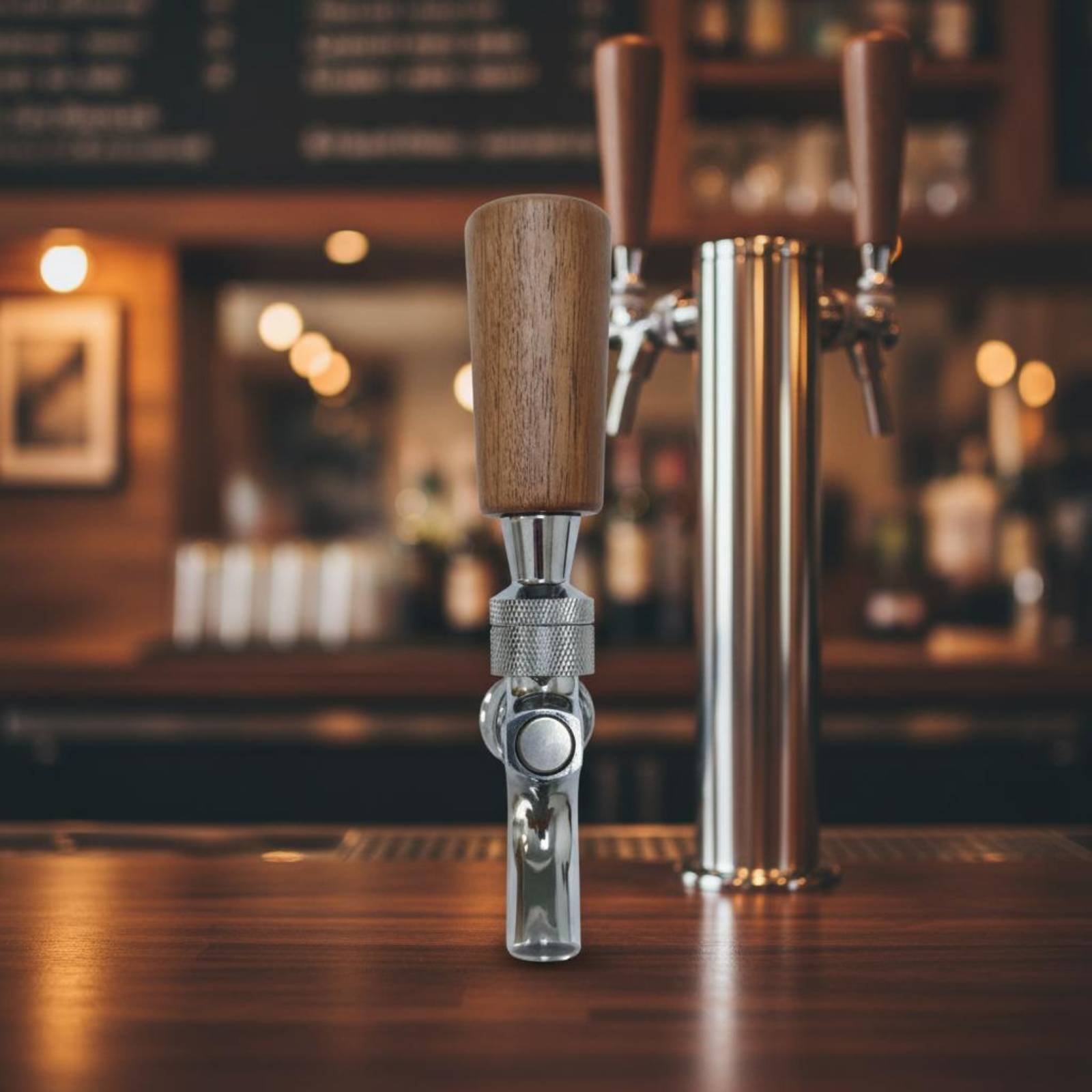 Krótki drewniany uchwyt do kra – Wine In Beer recenzja i cena